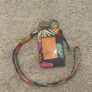 Vera Bradley Lanyard & ID card holder